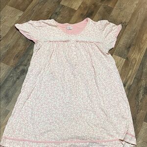 Aria Collection Pink and White Kids Nightgown
